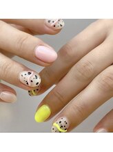 ファストネイル(FAST NAIL)/ダルメシアン個性派ネイル