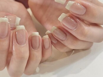 アイネイルズ 渋谷店(I nails)/【Karin.m】マグネットフレンチ