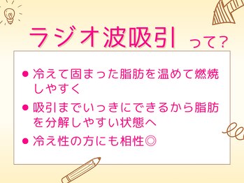 キレイサローネ 自由が丘店(KIREI SALONE)/ラジオ波×吸引で脂肪にさよなら
