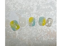 アールネイル 市川店(R nail)/フット定額デザイン