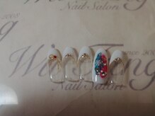 ウータン(Wu-Tang)/クリスマスネイル　￥10000