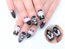 ネイルコレクション ピンク(Nail Collection Pink)/ジェル定額￥9990★フリルレース