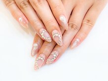 ネイルコレクション ベビーピンク(Baby Pink)/ジェル放題★マグネット・ハート