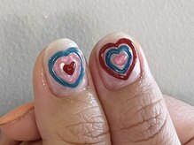 ザ コースト バイ ネオリーブ(The coast by neolive)/ぷっくりハートネイル