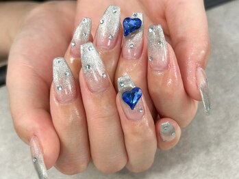 テラス(TERRACE)/ビジューネイル