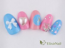 エリクサーネイル 五反田(Elixir Nail)/定額c やり放題／クーポン使用