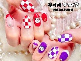 痛ネイル/キャラネイル/モチーフ