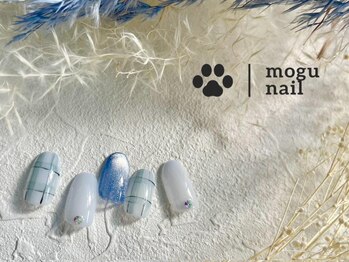 モグネイル(Mogunail)/3.4月定額B/チェックネイル