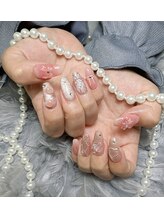 プリティ(Pretty)/チーク/リボン/ハート/パラ