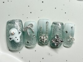 溶けた雪だるま