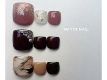 マトイ ネイル(MATOI NAIL)の雰囲気（オリジナル定額デザインFOOT（毎月更新）6500円フットバス付き）