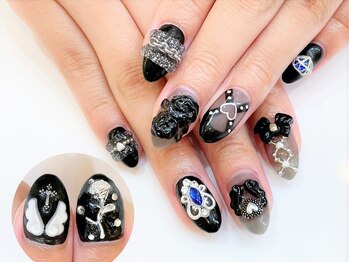 ネイルコレクション ベビーピンク(Baby Pink)/こってりジェル放題★地雷・羽