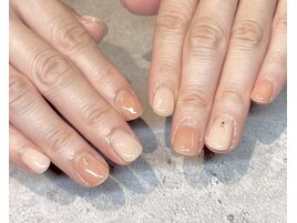 ワンカラーシンプルネイル