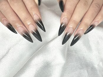 ケーエヌ(KN)/長さ出し ブラックラメ