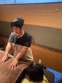 健幸サロン 大足 今店 「ボディコース」重点的に、 背面ほぐし