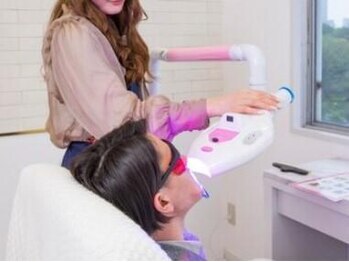 エクシアホワイトニング 奥田店の写真/タバコやコーヒーが好きな方必見☆気になる歯の黄ばみをしっかりケア！白い歯で第一印象もUP◎