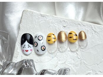 ネイルズガッシュトウキョウ 横浜西口店(NAILsGUSH TOKYO)/＊2月限定デザイン4＊