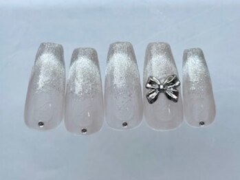 アイネイルズ 恵比寿店(I nails)/マグフレンチリボン