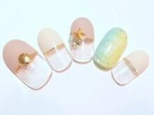 ネイルサロン ドレリッチ 大宮店(drerich)/【6990】シェルヒトデパーツ