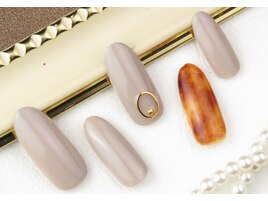 べっ甲ネイル☆オフィスにも