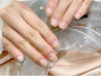 自爪育成　美爪ネイルケア