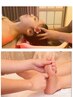 【疲れを解消したい】漢方ヘッドスパ40分+足裏40分+本格足湯計80分8800円