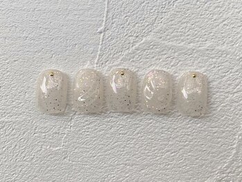 ピース(PEACE)/ラメネイル シンプルネイル