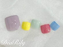 ディアリリー(Dia Rily)/5月定額フット¥8800 カラフル