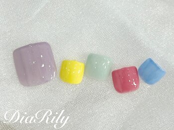 ディアリリー(Dia Rily)/5月定額フット¥8800 カラフル