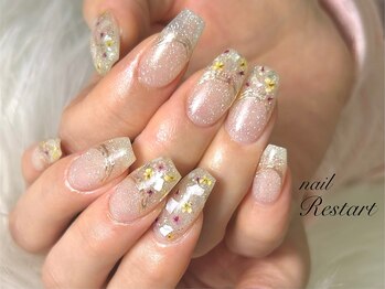 フラッシュ×ドライフラワー