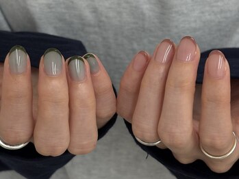 フィロンネイル 表参道店(filonnail)/カラーフレンチ