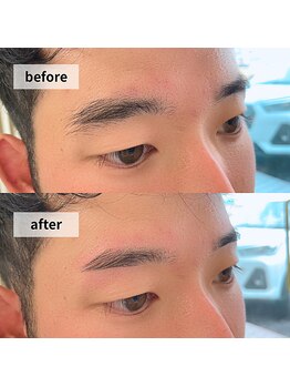 ボム(bom)/メンズアイブロウスタイリング