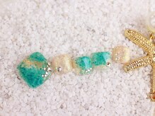 ネイルサロン あかねいろ/夏色 エスニック フット