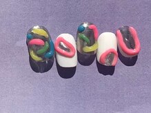 ゆびノさき イバラキシ(ibarakishi)/カラフルポコポコ