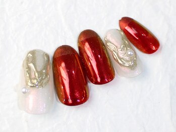 ユースタイル 新宿店(U-style)/赤ミラーちゅるんねいる