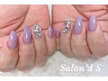 サロンドエス(Salon’d S.)/上品パールネイル