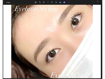 アイラッシュサロン ブラン ピオレ姫路店(Eyelash Salon Blanc)の写真/【地まつげ勝負派におすすめ♪】美眉×美まつげで理想の目元に！時短＆お悩み解決◎ 