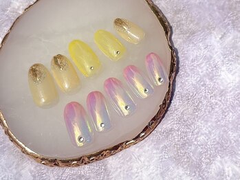 キュアバイアニーアンドジーノ(Qa by Annie&Gino)/5月キャンペーンネイル