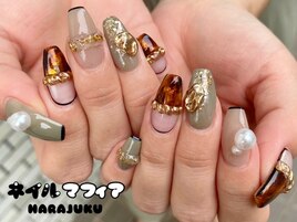 べっ甲/ニュアンス/ミラー