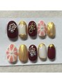 マーチ 池袋店(MARCH)&nbsp;和風でカラーとパールのパーツがとっても可愛いです！