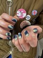 アンドネイル(&nail)&nbsp;個性的なニュアンスネイル