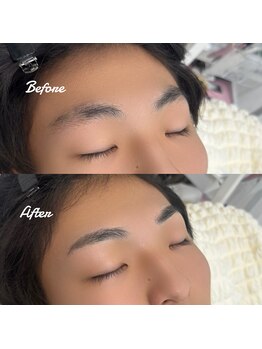 エムズアイブロウ 大和西大寺(M’sアイブロウ)/メンズハリウッドブロウリフト