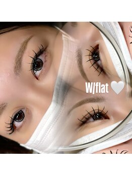 ジュベアイラッシュ(juve. eyelash)/W/flat 80束