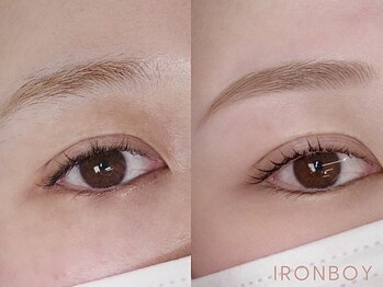 アイロンボーイ(IRONBOY)/眉毛WAXスタイリング+毛量調整