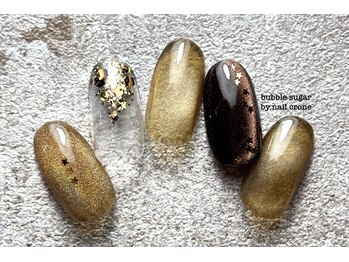 バブル シュガー バイ ネイルクローネ(bubble sugar by.nail crone)/【期間限定】マグネット×アート