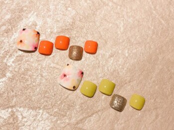 ネイルサロン ブリオン(Nail Salon Bullion)/リキッドフラワーネイル