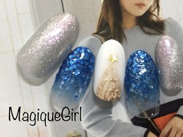 【クリスマスネイル】