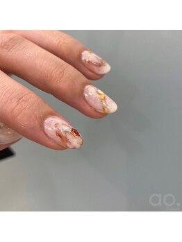 アオ 渋谷(ao.)/春ネイル