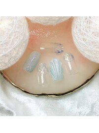 定額¥6500 マーメイドネイル
