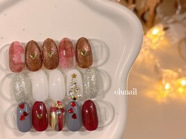 クリスマスネイル